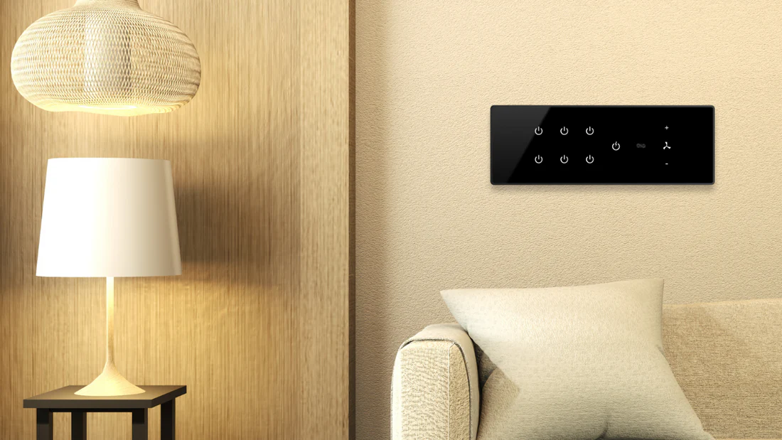 Smart home automation with IOTICS WiFi touch switches